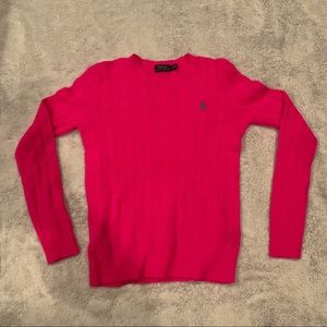 Polo Ralph Lauren Women’s Pink Sweater Size Small (S)